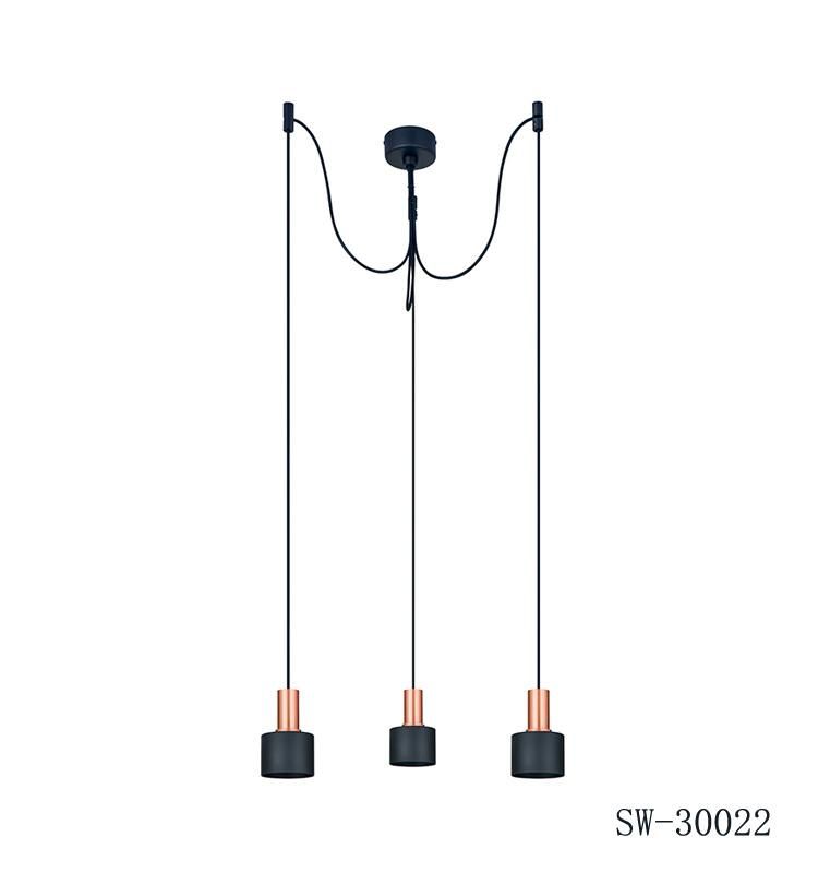 Nordic Styles Gold Black Postmodern Pendant Light for Dining Room, Kitchen, Restaurant