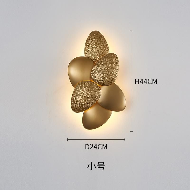 Creative Wall Lamp Designer Postmodern Background Bedroom Bedside Luxury Wall Light (WH-OR-76)