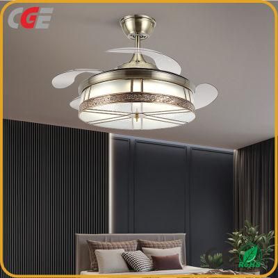 Air Cooling Industry Ceiling Fan High Quality Crystal Ceiling Fan with Light