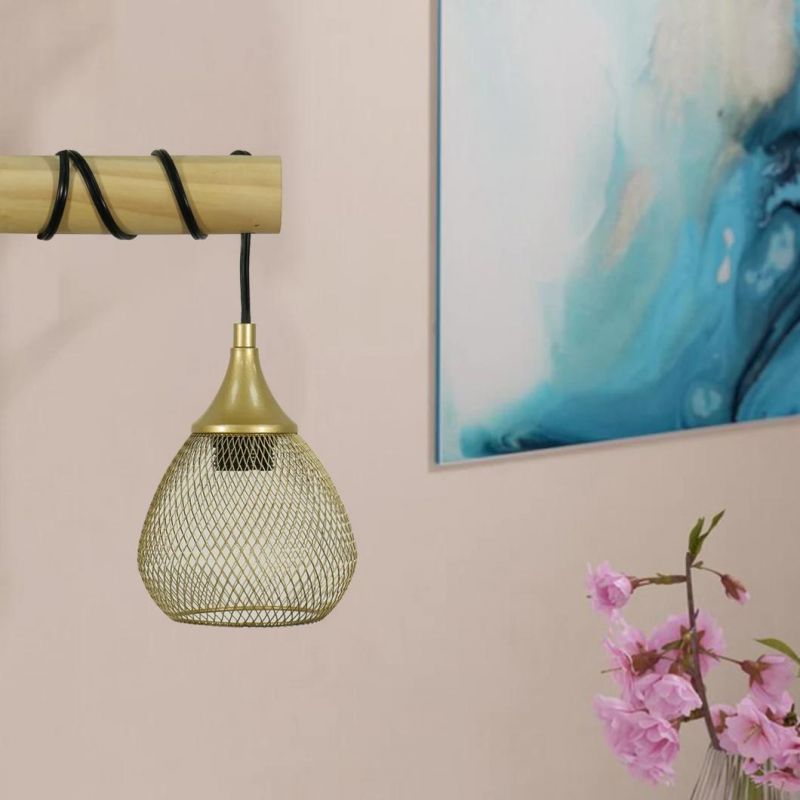 European-Style Light Luxury Wall Lamp Living Room Background Wall Hotel Aisle Creative Stairs Bedroom Bedside Golden Minimalist Wall Lamp Table Lamp