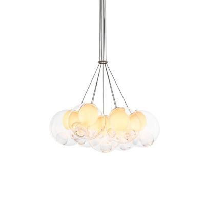 2022 Nordic Style Glass Lamp Designer Lights for Ceiling Adjustable Shape Chandelier