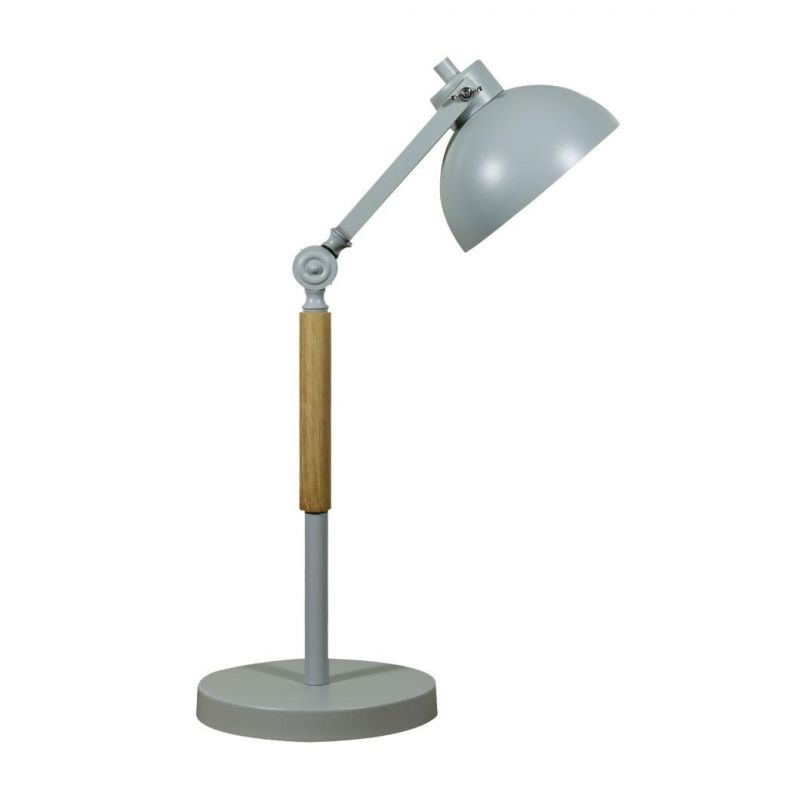 Domestic and Office Table Lamp Modern Decorative Luminous LED Metal Desk Lamp with Pen Holder for Study Room Bedroom