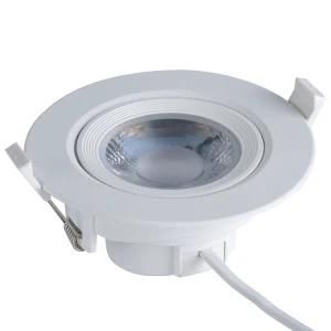 Commercial 5W/7W/9W/12W/15W High Power Indoor LED Round Ceiling Spot Down Lamp Lighting SMD Recessed LED Downlight Color Temperature Dimmer