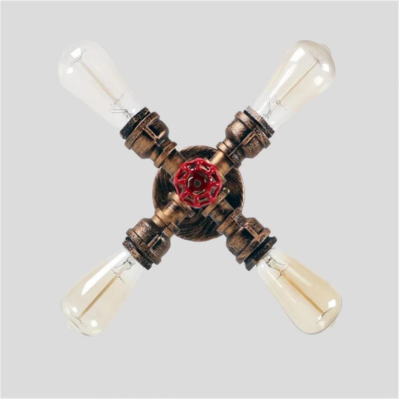 Water Pipe Pendant Lights for Living Room Kitchen Dining Room Fixtures (WH-VP-32)