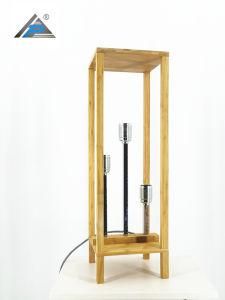 Square Standing Table Lamp with Bamboo Frame (C5007398)