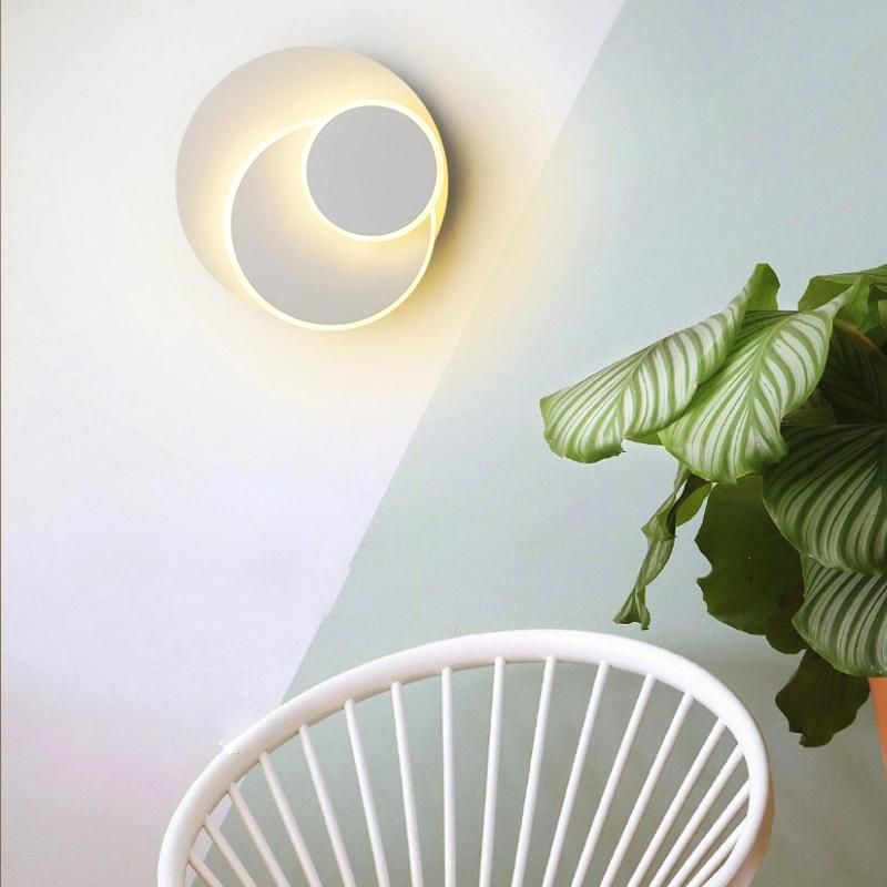 Simple Bedroom Bedside Lamp Creative Living Room LED Corridor Decorative Wall Light