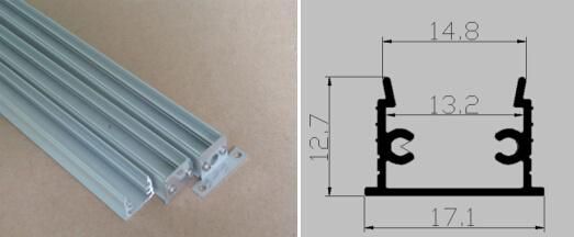 Excellent Heat Dissipation Aluminium Profile with PC Cover for LED Strip