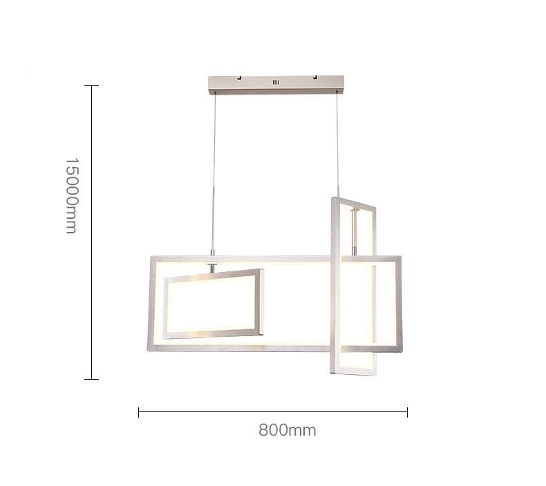 Wholesale Modern Design Geometric Aluminum LED Kitchen Pendan Light