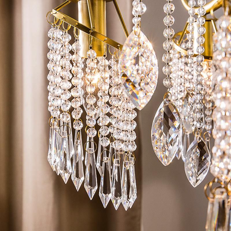 Living Room Chandelier Dining Lamp Creative Pendant Lamp Crystal Lamp