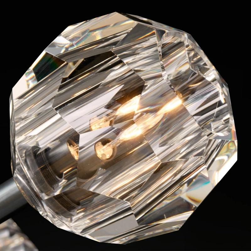 Antique Modern Chandelier New Design Crystal Pendant Light for High Ceilings