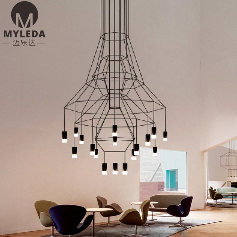 Interior New Design Modern Interior Decoration LED Chandelier Pendant Lamp