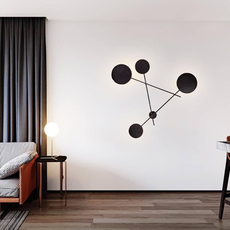 Mutiple Light Source Creative Design Artistic Wall Lamp Living Room Lamp