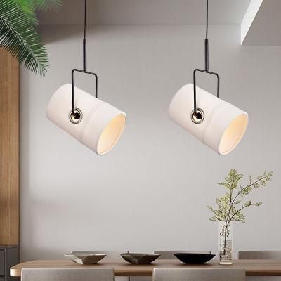 Nordic Black Cloth Fabric Pendant Light Lamp Bedroom Fabric Hanging Light White Cloth Pendant Light (WH-AP-184)