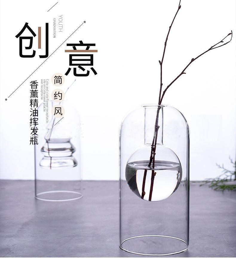 Wholesale Borosilicate Custom Design Glass Oil Lamp Light