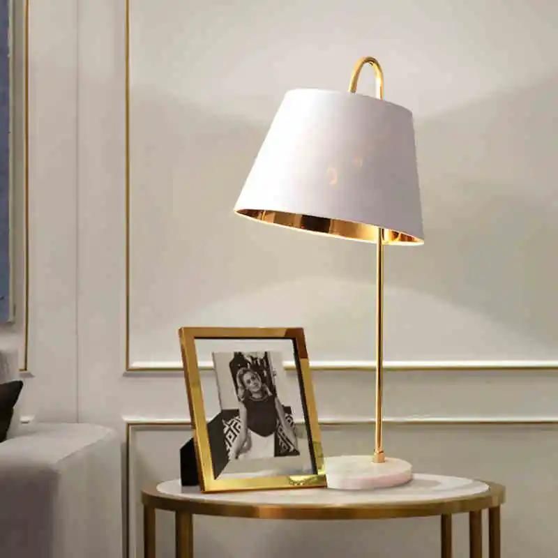 Golden Architectural Design Black Cloth Lampshade LED High Quality Best Price Low Cheap Modern Luxury Floor Lighting Studio Stand Light Table Lamp for Home Hote