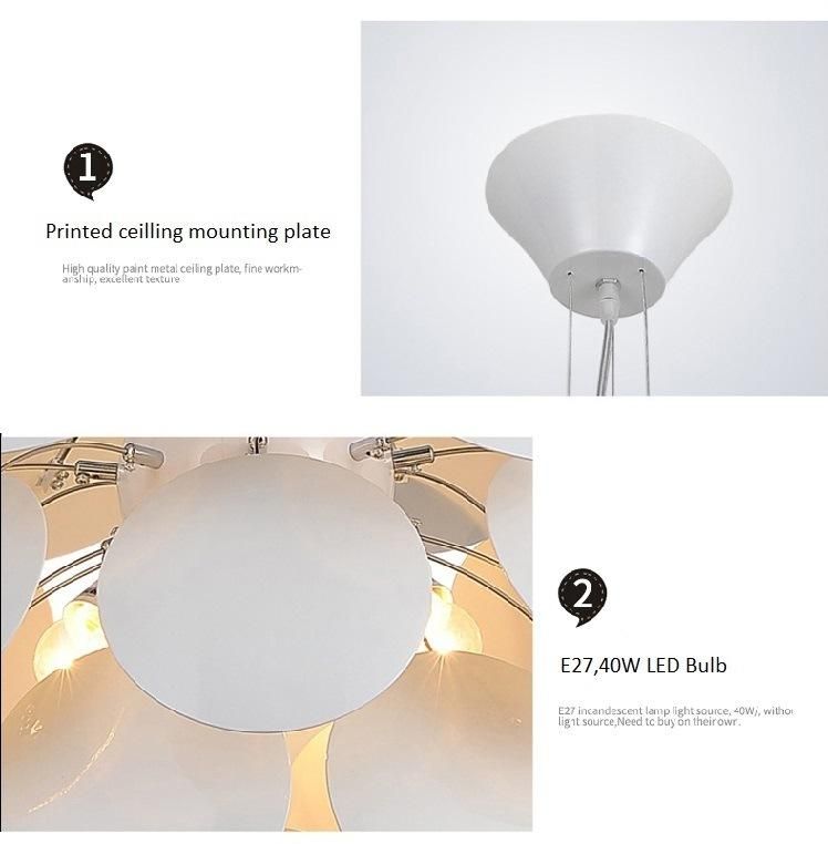 Loui Poulsen Home Decoration Chandelier Suspension Lamp LED Pendant Lighting