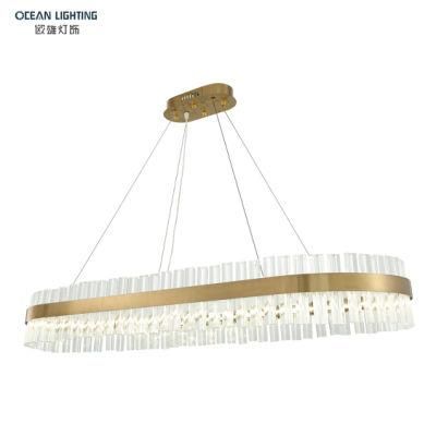 Ocean Lighting Gold Hanging Bedroom Chandelier Modern Pendant Lamp