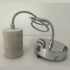 E27 Concrete Bathroom Pendant Light Fixtures with Good Price