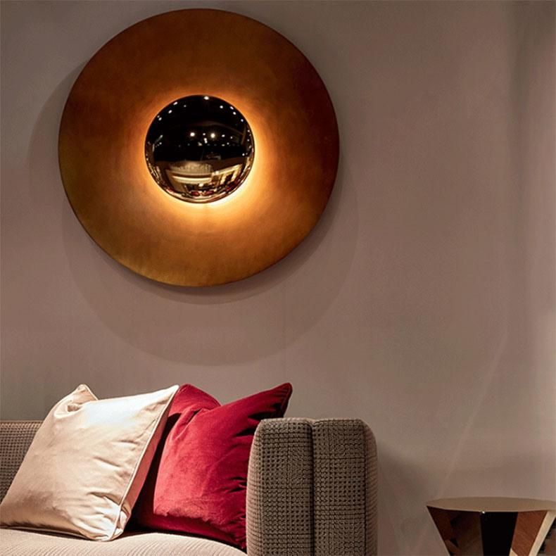 Bedroom Decorative Wall Lamp Design Post Modern Fiying Saucer Wall Light for Livingroon