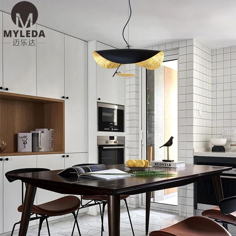 Modern Metal Pendant Lamp LED Hotel Chandelier Lamp