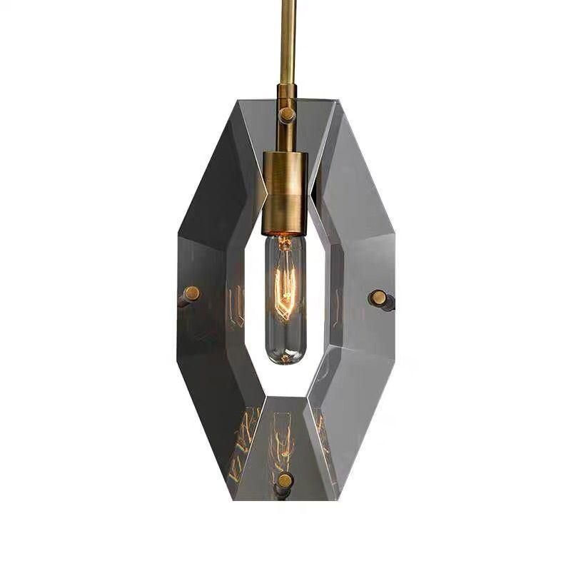 Vintage Crystal Pendant Lighting Luxury Design Art Lamp for The Dining Hallway Lamp Bedside Pendant Lamp (WH-AP-139)
