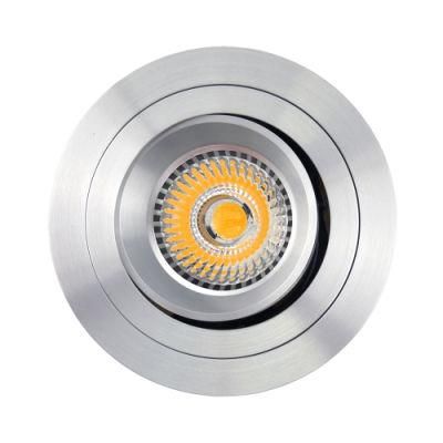 Aluminium Recessed Ceiling Downlight Fitting Spotlight Housing Frame (LT2304B)