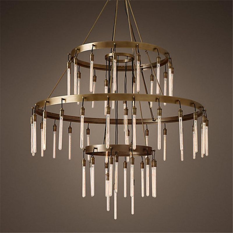 Luxury Indoor Light Decorative Modern Glass Chandelier