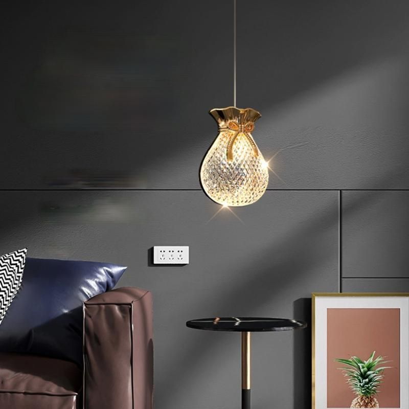 Modern LED Pendant Lights Glass Hanging Lamps Living Room Light Fixtures Hotel Restaurant Nordic Chandelier (WH-GP-61)