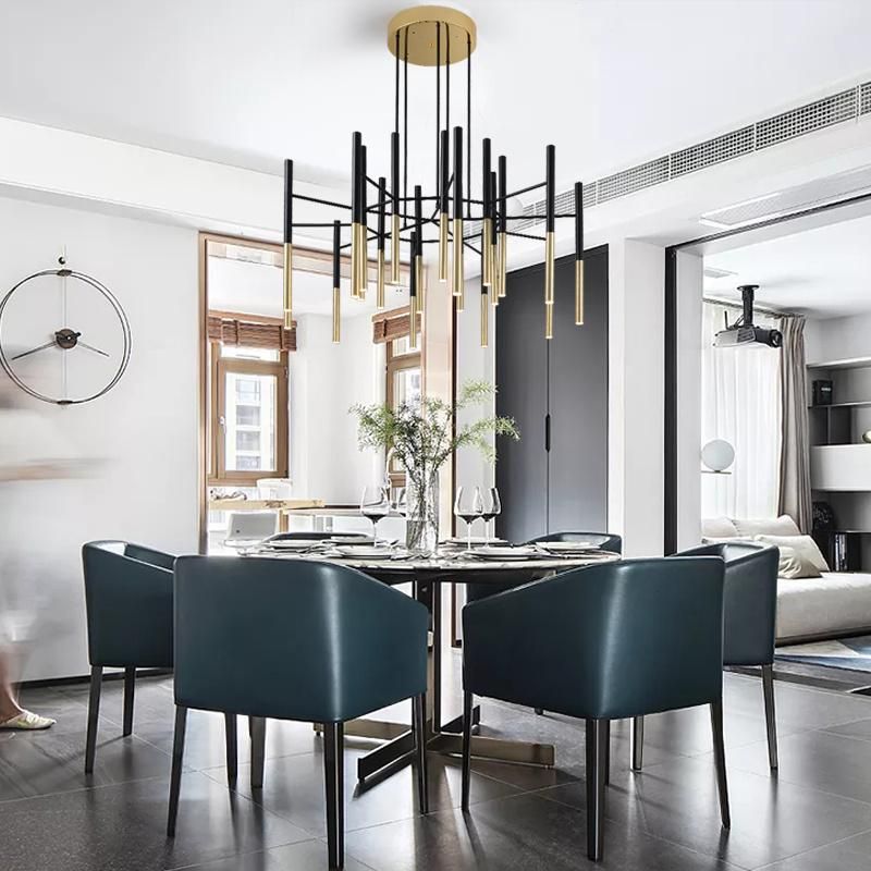 Postmodern Light Luxury Living Room Chandelier Designer LED Modern Minimalist Nordic Atmosphere Personalized Dining Room Chandelier