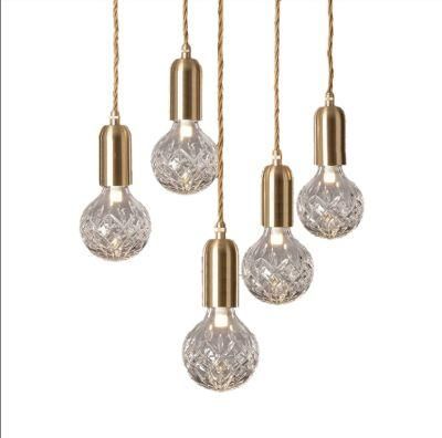 Murano Glass Hanging Light Stairs Custom Decorative Pendant Lamp Art Glass Chandelier