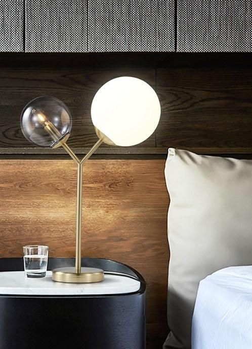 Nordic Creative Romantic Ball Table Lamp Simple Modern Living Room Decorative Lamp Study Bedroom Bedside Table Lamp
