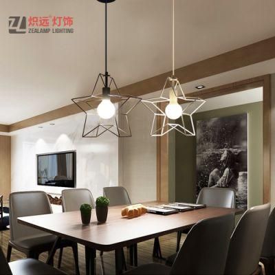 Modern Iron LED Pendant Light in Different Sizes for Bedside
