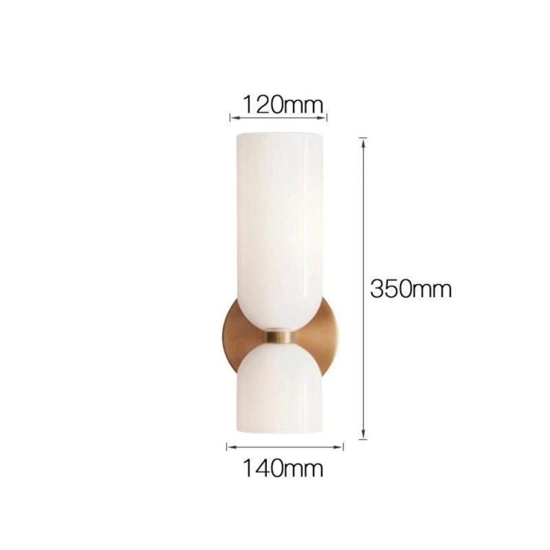 Bedroom Bedside Lamp Designer LED Wall Lamp Modern Simple Living Room Creative Glass Wall Llghts Fixtures