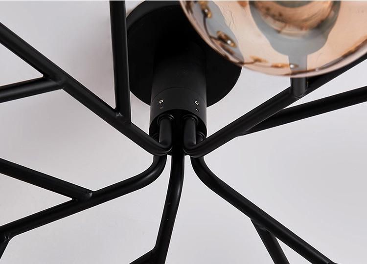 Modern Lighting Pendant Light LED Aluminum Black Color for Home Decoration