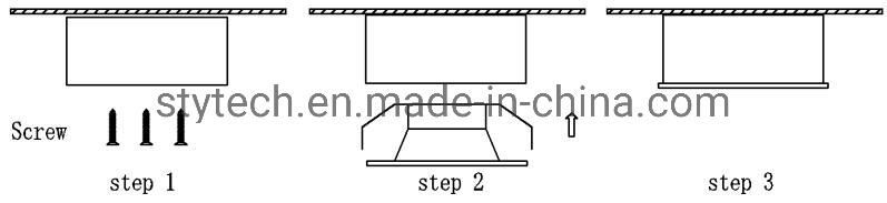 LED Down AC Powered Down Light for Furniture/Counter with Ce Approval