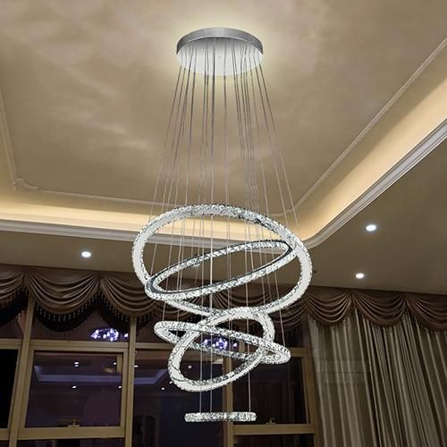 Crystal Chandelier Lamp for Home Lighting Hanging Restaurant Decoration