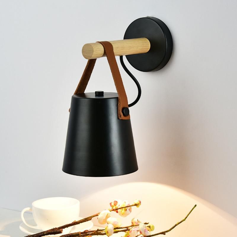 Home Lighting Nordic Wooden Wall Lamp Pendant Light Chandelier Ceiling Light