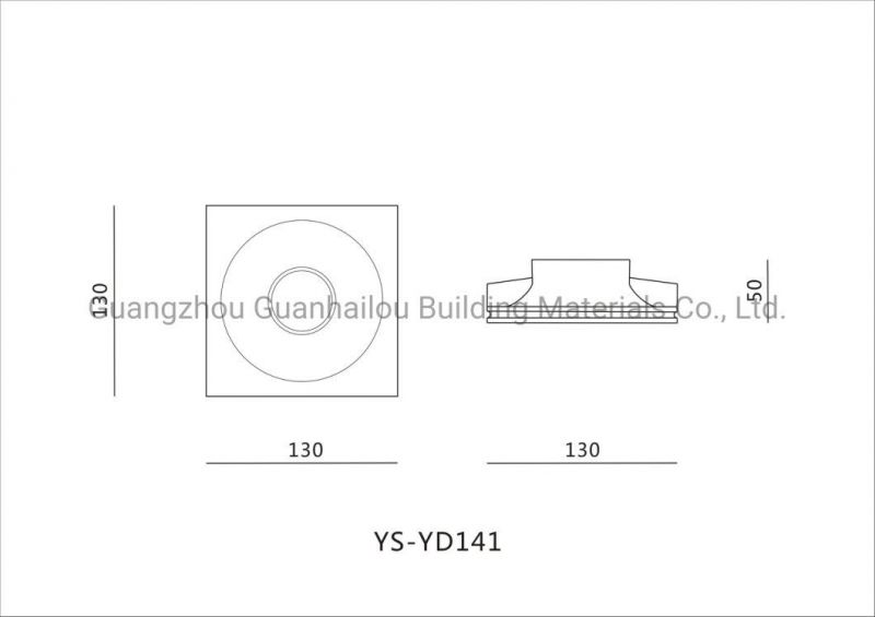 Ghl Grg Gypsum Recessed Downlight
