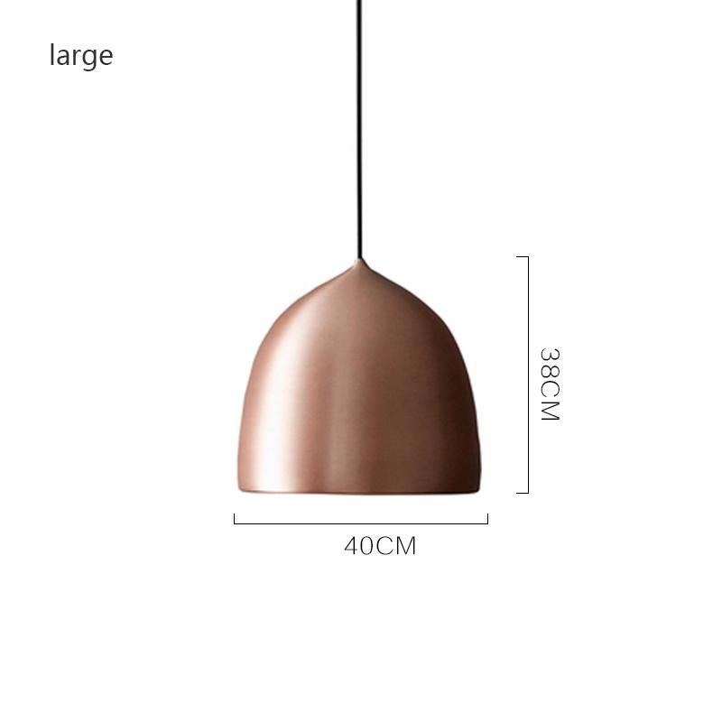 Nordic Home LED Metal Pendant Light Living Room Bedroom Bar Loft Decor Suspence Pendant Light (WH-AP-267)