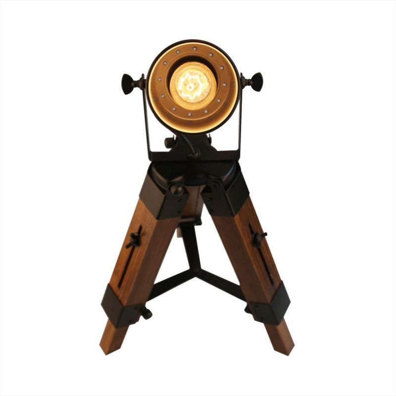 Loft Table Lamp Ascelina American Retro Creative LED Desk Lamps (WH-VTB-34)
