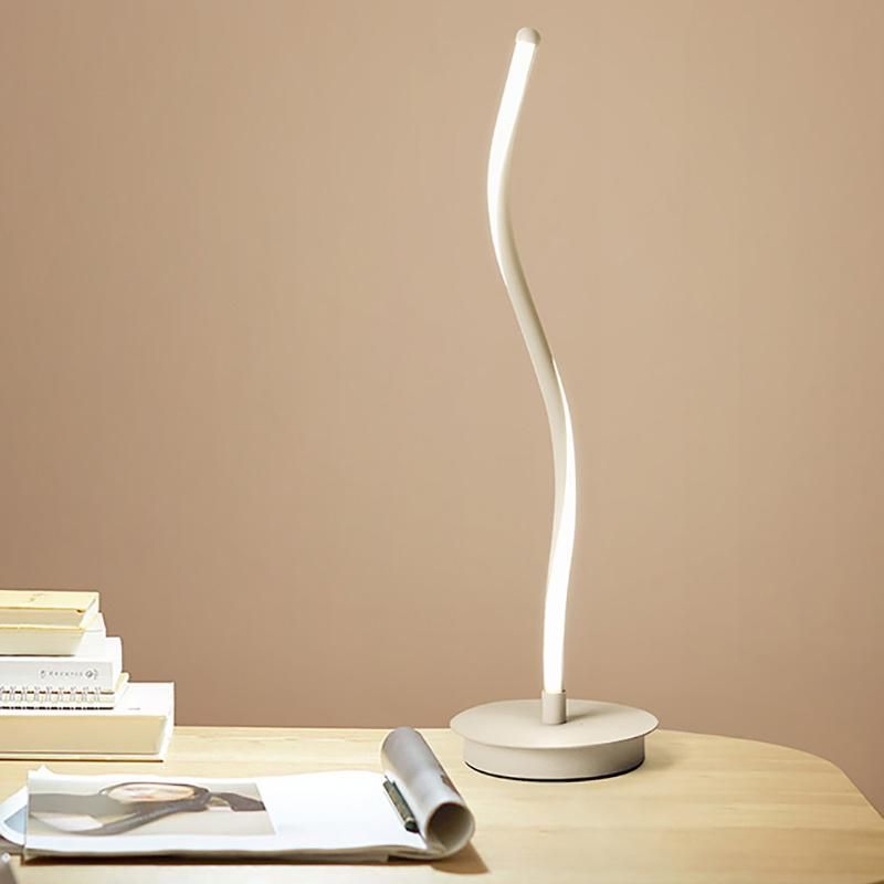 Line Shade Industrial Style Modern Design Table Lamp Desk Lamp