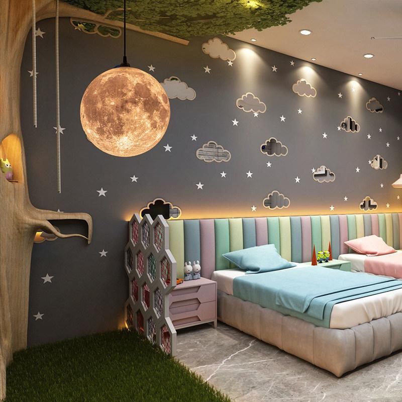 Creative LED Pendant Lights Indoor Home Decor Light Fixture Restaurant Moon Lights (WH-GP-109)