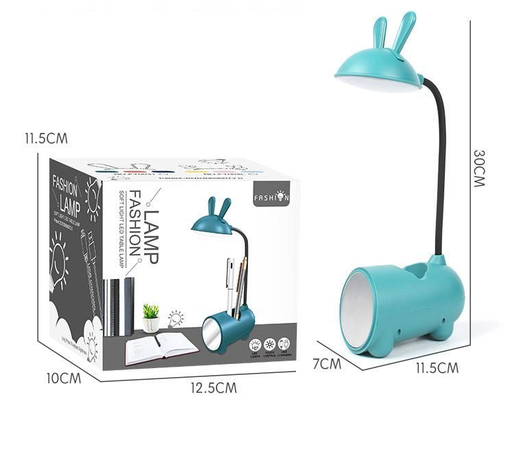 Amazon Lighting Student Desktop LED Reading Touch Switch USB Charging Small Night Light