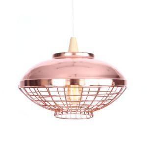 Weshion Industrial Nautical Barn Metal Wire Caged Pendant Light Fixture Ceiling Pendant Lamp