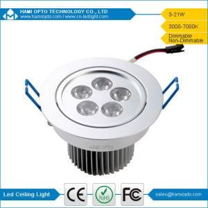 LED Ceiling Light 5W 3000-7000k AC85-265V (HM-LCL5*1WTA)