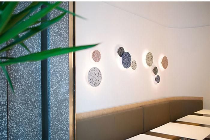 Modern/Contemporary Stone LED Wall Light for Living Room in Blue, Purple, White Color
