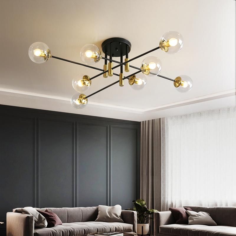 Nordic Magic Bean LED Chandelier Molecular Light Retro Ceiling Lamp (WH-LA-28)