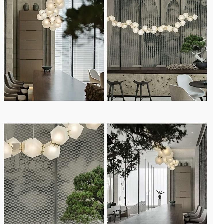 Indoor Customized Chandelier LED Corridor Hanging Lamp Hallway Pendant Lighting Zf-Cl-089