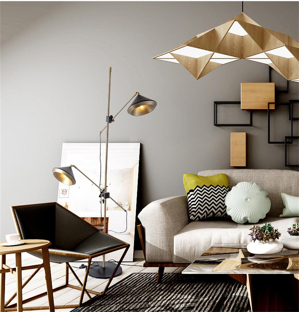 Art Decor Bedroom Floor Lamp Industrial Retro Metal Iron Loft Floor Light