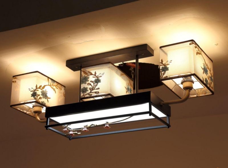 Modern LED Ceiling Lamps Decorative Lighting 48W/64W/96W/128W with CE RoHS